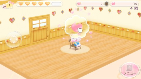 キャラをタップ