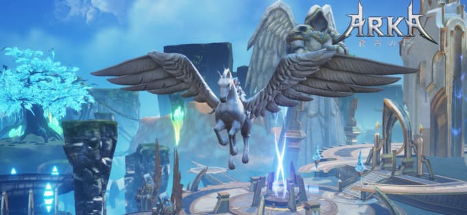 『ARKA-蒼穹の門』ゲームレビュー評価！空中で繰り広げられる新時代MMORPG
