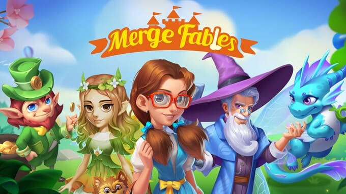 『マージ フェイブルス (Merge Fables)』ゲームレビュー評価！かわいいアイテムを合成するマージ系パズルゲーム